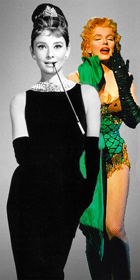 Starr Secrets: AUDREY HEPBURN AND MARILYN MONROE: LOOKING FOR LOVE IN ALL  THE WRONG PLACES